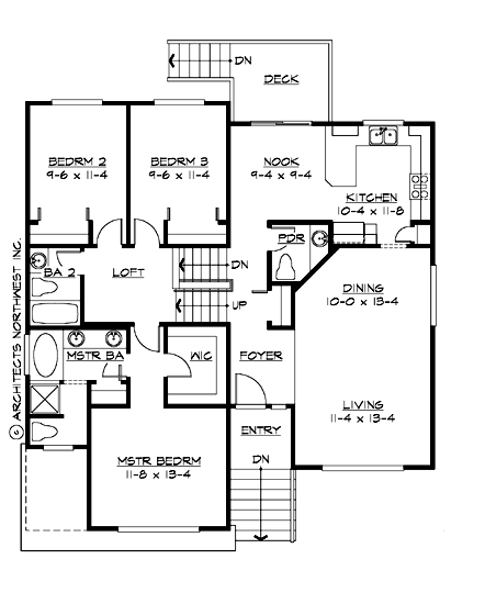 T1735B2F-0 Walnut Grove Upper Floor