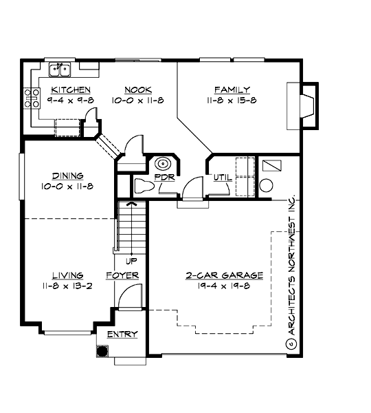 M1784B2F-0 Cottonwood Main Floor
