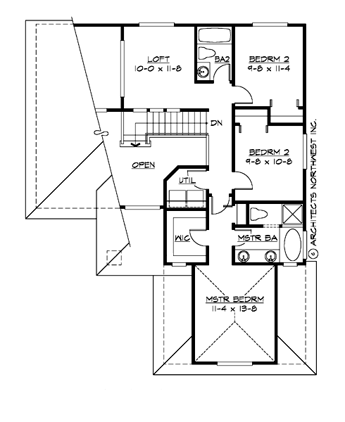 M1835B2F-0 Mount Adams Upper Floor