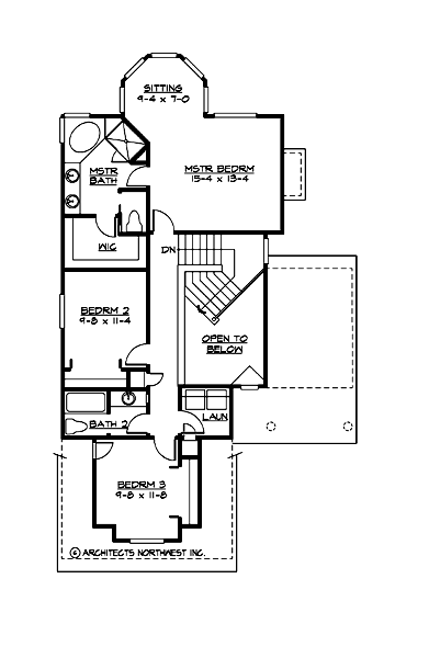 M1870A2F-1DB Everett Ridge Upper Floor