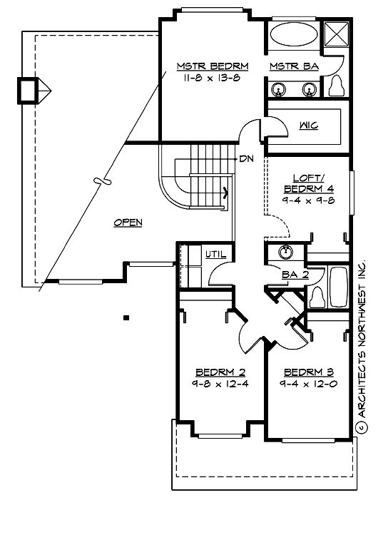 M1905A2F-0 Rosewood Upper Floor