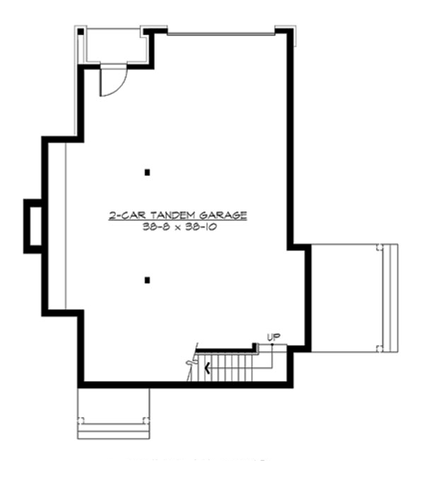 A2075A2RTU-0 Vance Cottage Lower Floor