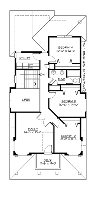 M2395A3RD-0 Ferndale Falls Upper Floor