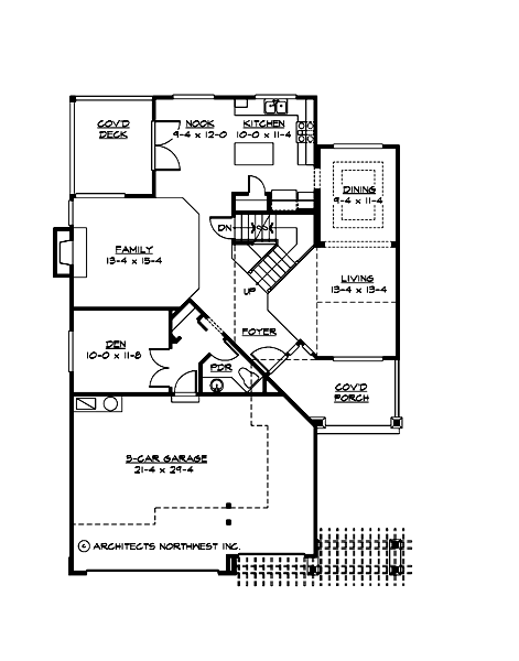 M2415A3F-0DB Hatteras Crest Main Floor