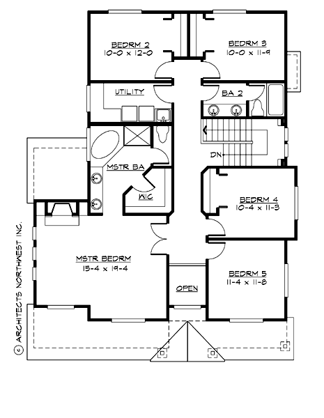 M2441A2F-1 Woodlawn Park Upper Floor