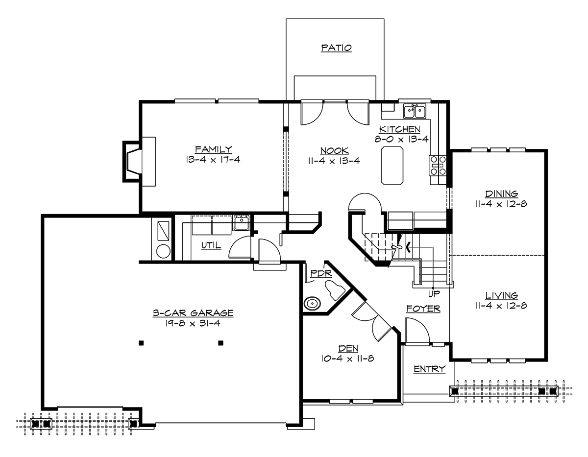 M2445A3F-0 Midland Meadows Main Floor