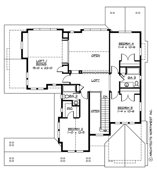 M2483A2F-0 Longleaf Upper Floor