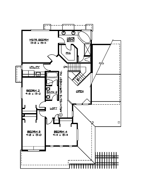 M2510A3F-0DB Hatteras Park Crest Upper Floor