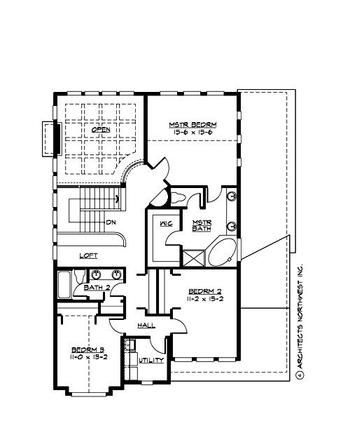 M2520B3FT-0DB Hadley Park Upper Floor
