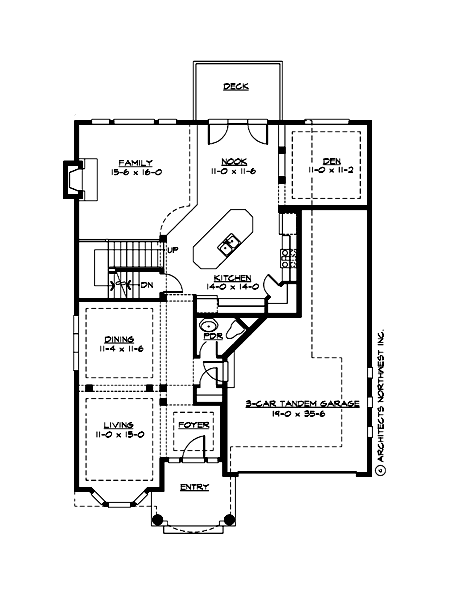 M2520C3FT-0DB Talus Ridge Main Floor