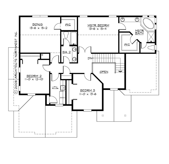 M2565A3S-0 Shingletown Upper Floor