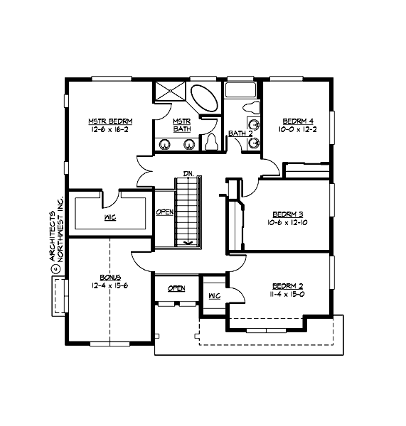 M2590A2F-0DB Greenwood Park Crest Upper Floor