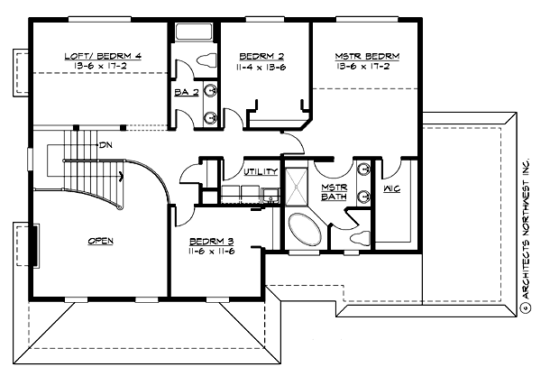 M2645B3F-0 Country Charm Upper Floor