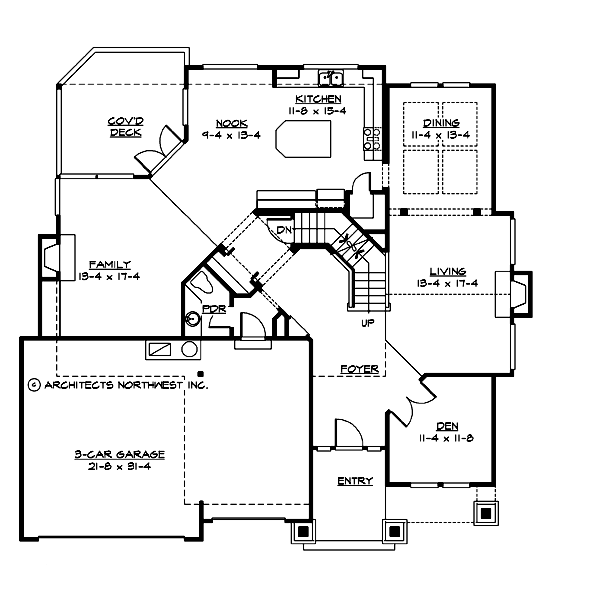 M2750A3F-0DB Kitsap Heights Main Floor