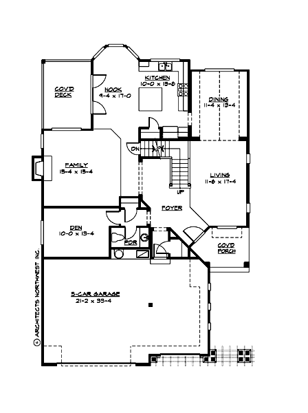 M2780B3F-15DB Willow Lane Ridge Main Floor