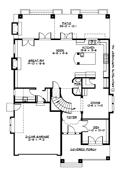 M2823A2F-0 Woodland Main Floor