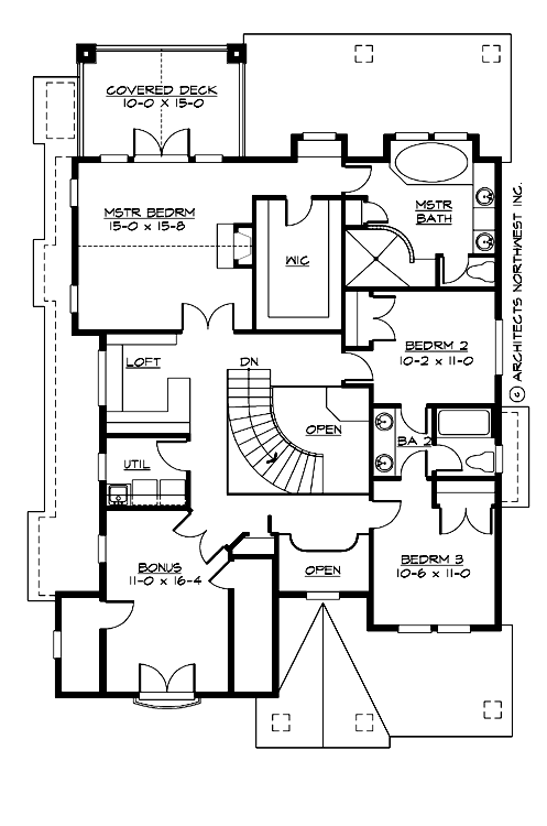 M2823A2F-0FB Woodland Glen Upper Floor