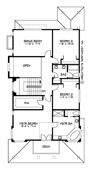 M2830A3RD-0 Fernwood Upper Floor