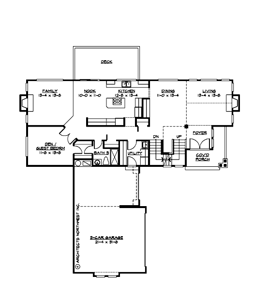 M2855A3S-0DB Sunnyside Lane Main Floor