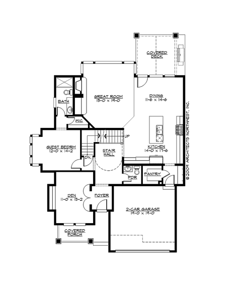 M2875A2F-10DB Tamarack Falls Main Floor