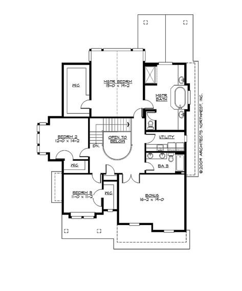 M2875A2F-10DB Tamarack Falls Upper Floor