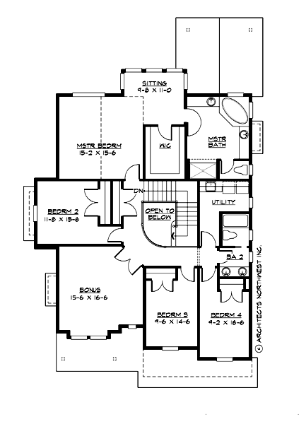 M2875A2F-5 Tamarack Ridge Upper Floor