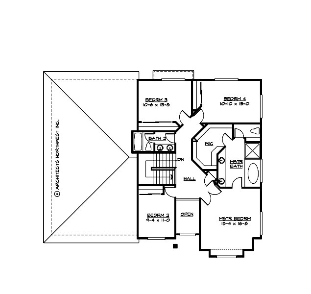 M2881A3FT-0DB Northlake Ridge Upper Floor