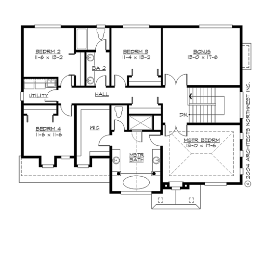 M2940A2F-0 Mill Creek Upper Floor