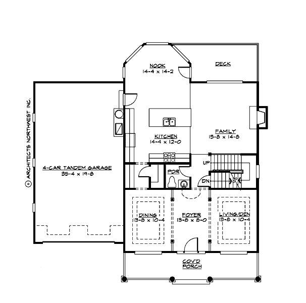 M2980B4FT-10DB Heritage Garden Lane Main Floor