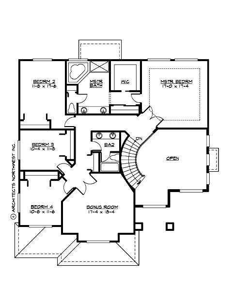 M3049A3F-10 Bennett Upper Floor