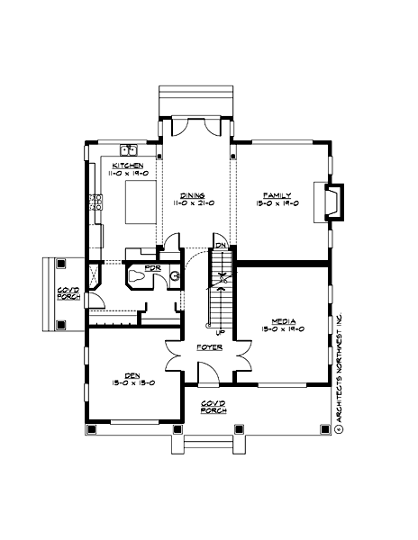 M3170A0-0 Bungalow Creek Main Floor