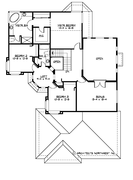 M3200A4ST-0 Newcastle Upper Floor