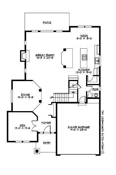 M3438A2F-0 Madison Main Floor