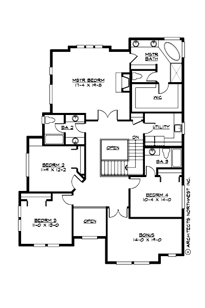 M3438A2F-0 Madison Upper Floor