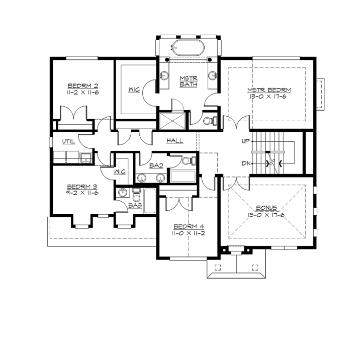 M3440A2F-10 Crows Ridge Upper Floor
