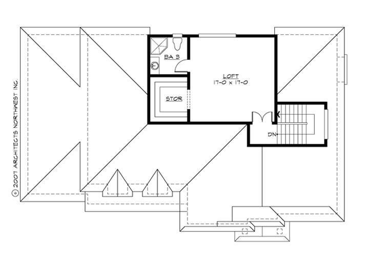M3440A3F-0 Crows View Third Floor