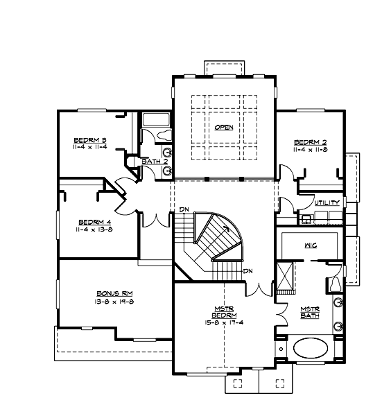 M3445A3FT-0DB Kirkland Ridge Upper Floor
