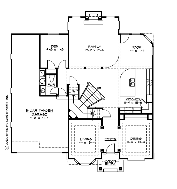 M3445A3FT-10 Kirkland Heights Main Floor