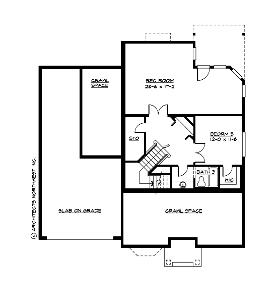 M3445A3FT-10DB Kirkland Heights Ridge  Lower Floor