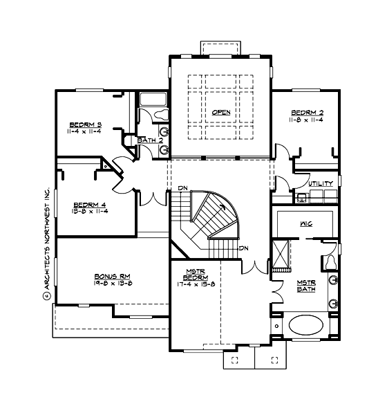 M3445A3FT-10DB Kirkland Heights Ridge  Upper Floor