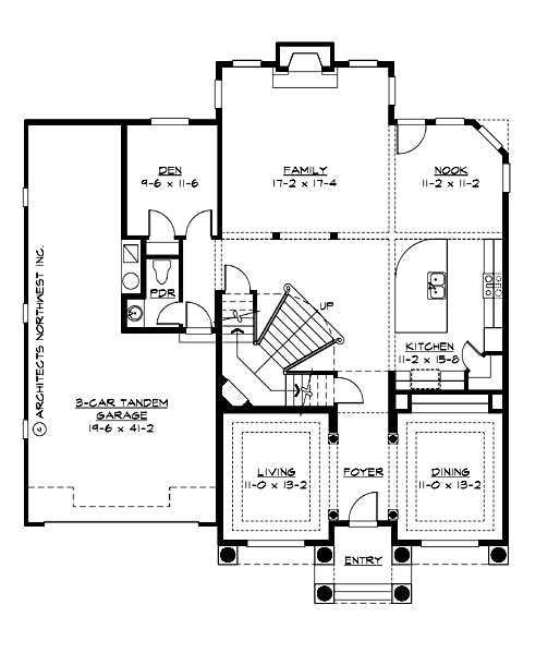 M3445B3FT-10 Medina Heights Main Floor