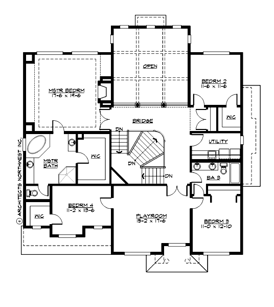 M3445H3FT-0 Hillsdale Upper Floor