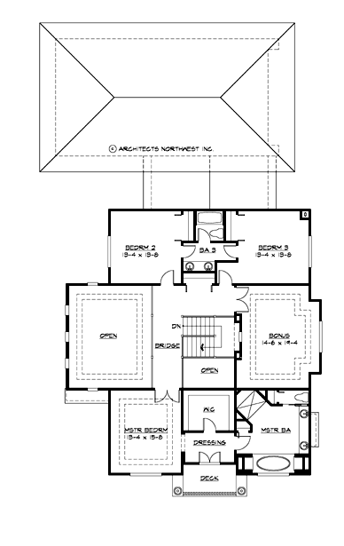 M3550B4RD-0 Rosario Strait Upper Floor