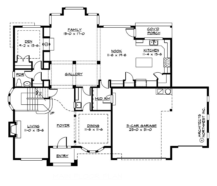 M3575A3F-0 Madrona Main Floor