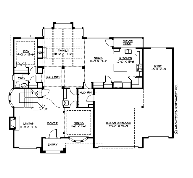 M3575A3F-0DB Madrona Crest Main Floor