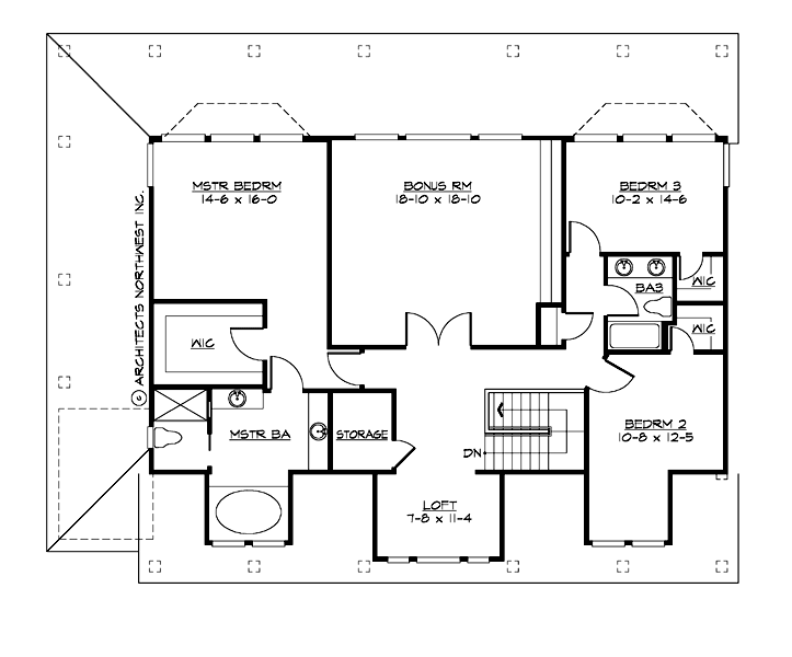 M3594A3FD-0 Amesbury Upper Floor