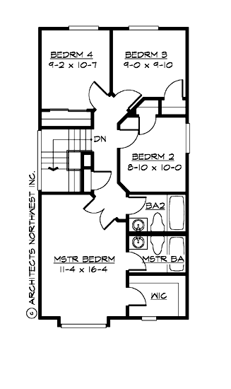 M1488B2FU-0 Morgan Upper Floor