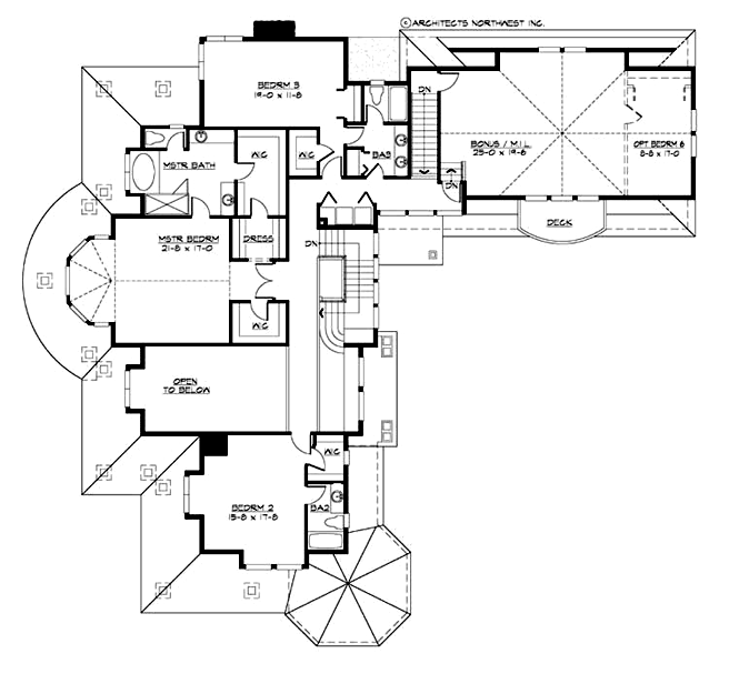 M6540A3S-0DB Westhampton Bluff Upper Floor