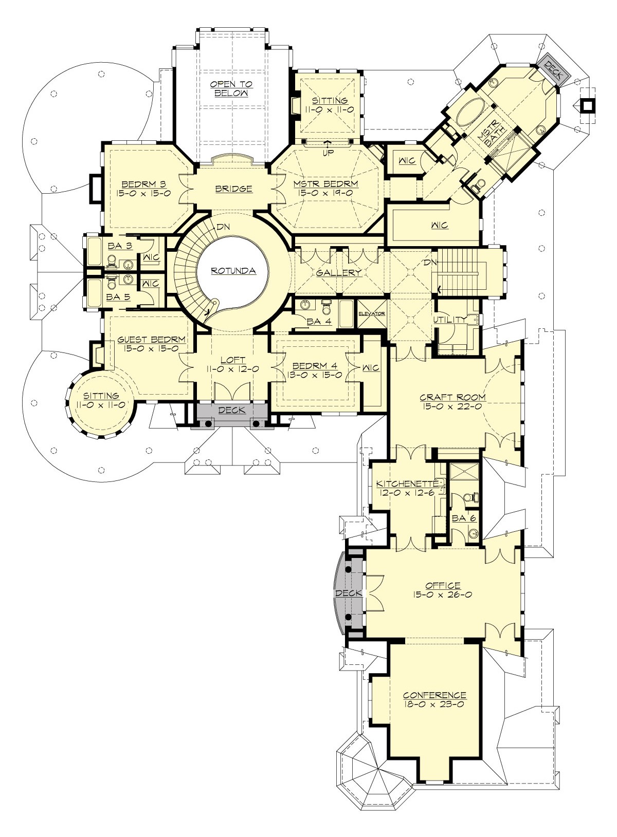 M7550A5S-0DB Chatham Hill Upper Floor