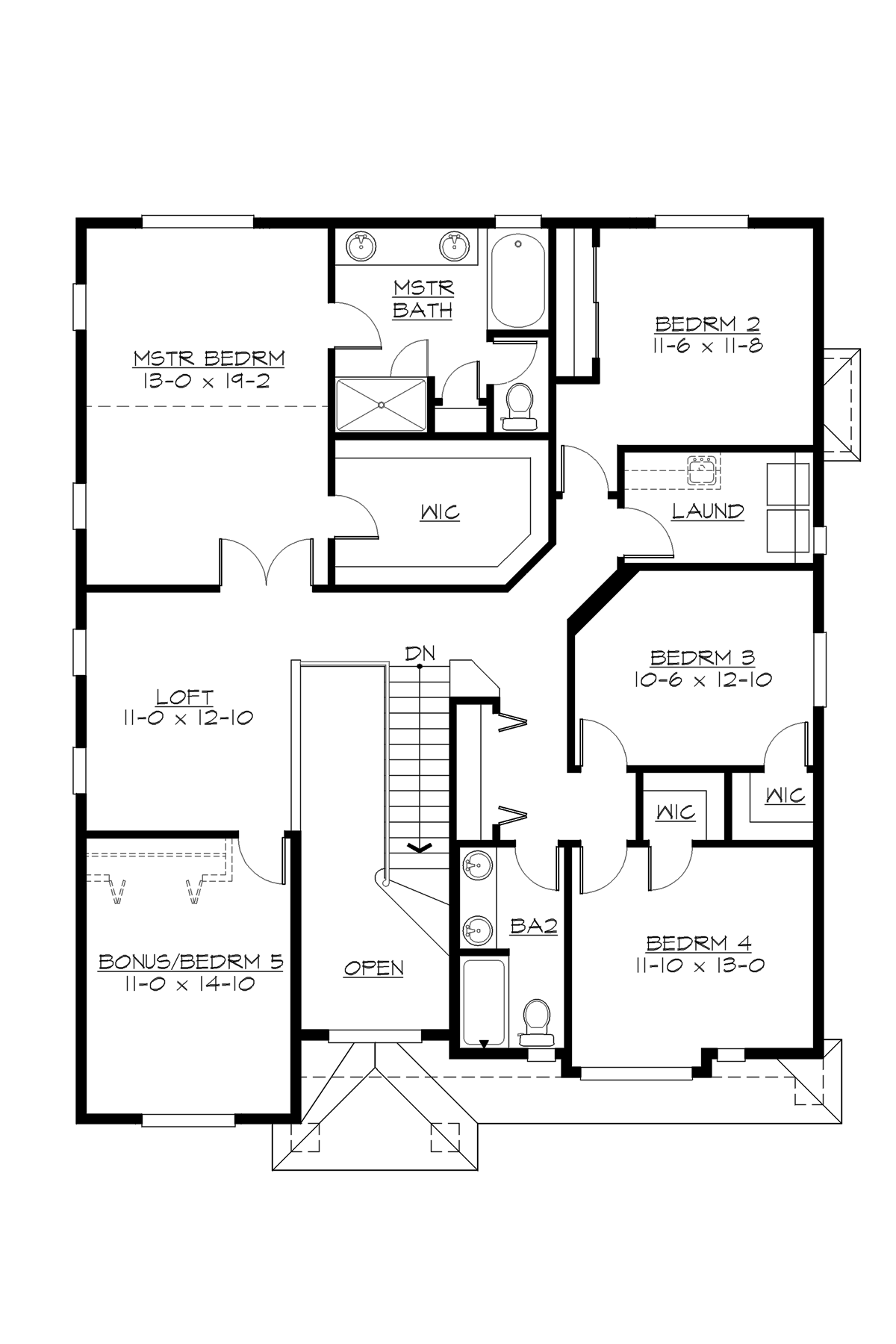 M3097B2F-0 Woodbury Upper Floor